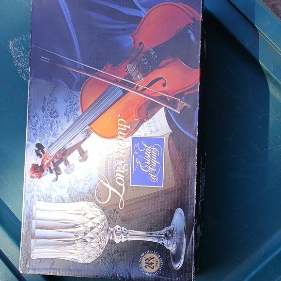 NWT LONGCHAMP CRISTAL d' Arques Glasses - Picture 1 of 4